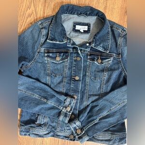 LOFT Classic Blue Denim Jacket EUC